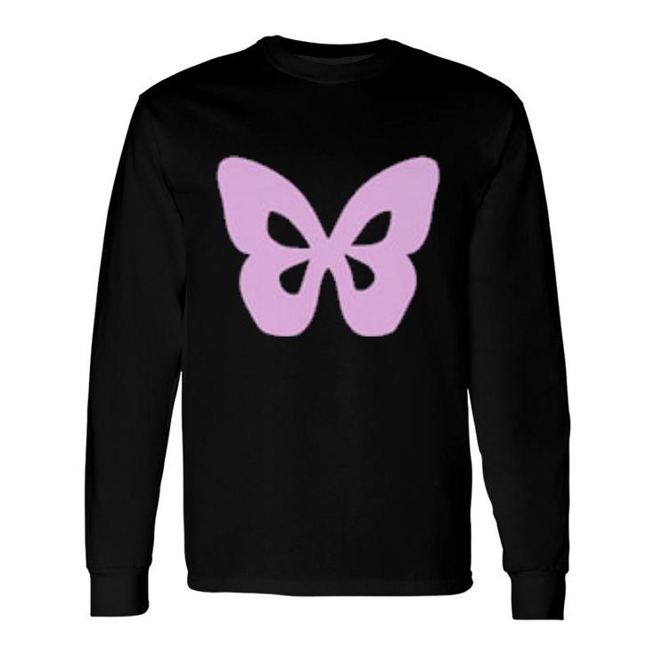 Luna Li Brown Butterfly Long Sleeve T-Shirt T-Shirt