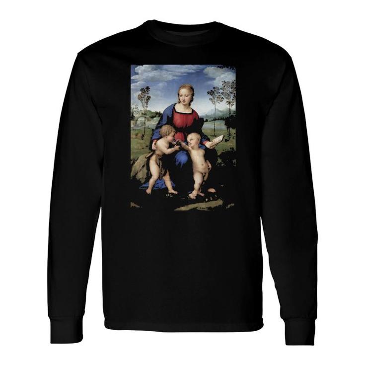 Madonnaof The Goldfinch 1505 Long Sleeve T-Shirt