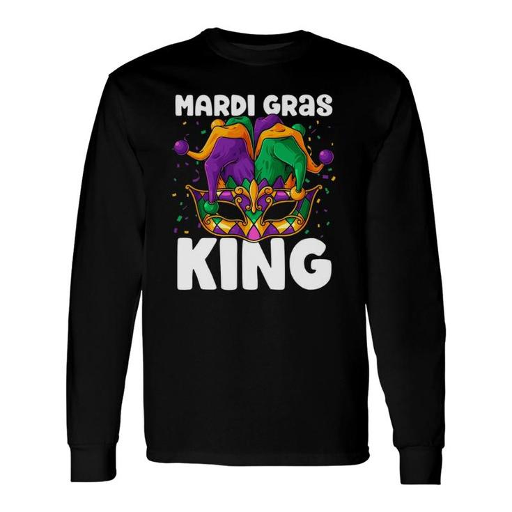 Mardi Gras King Carnival Celebrations Party Festival Costume Long Sleeve T-Shirt T-Shirt