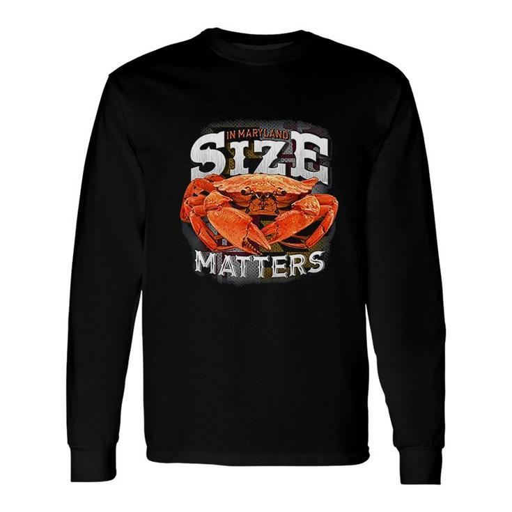 Matters In Maryland Blue Crab Long Sleeve T-Shirt T-Shirt