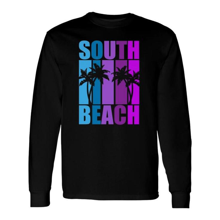 Miami Florida Vacation Souvenir South Beach Spring Break Long Sleeve T-Shirt T-Shirt