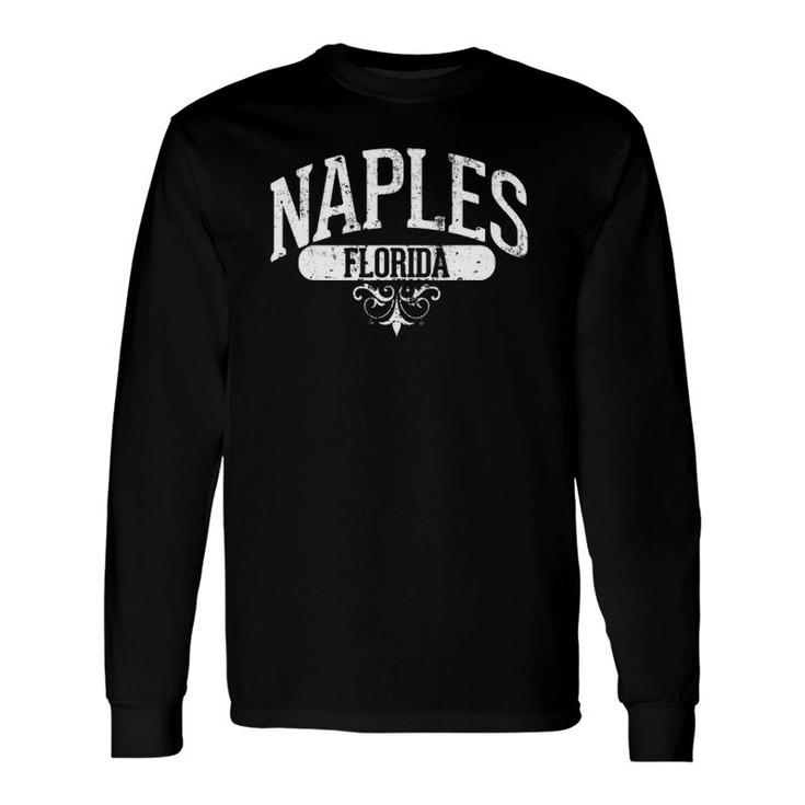 Naples Florida Vintage Style Long Sleeve T-Shirt T-Shirt