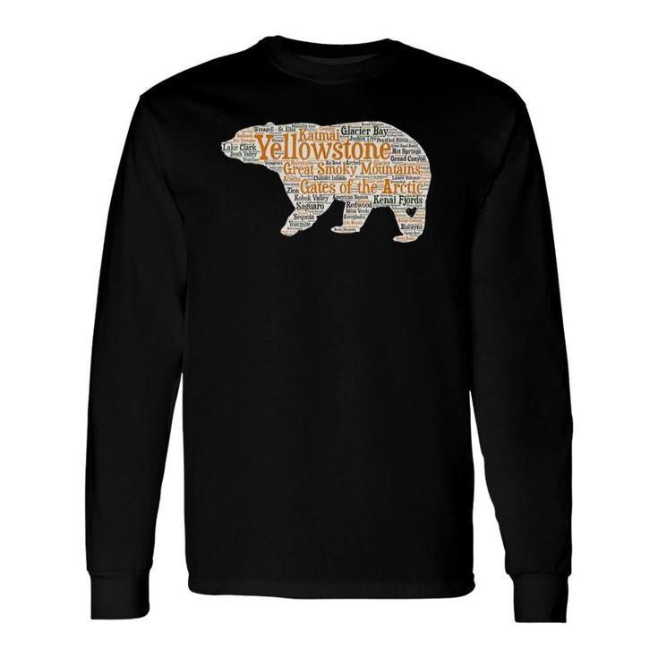 National Parks All 59 National Parks Long Sleeve T-Shirt T-Shirt