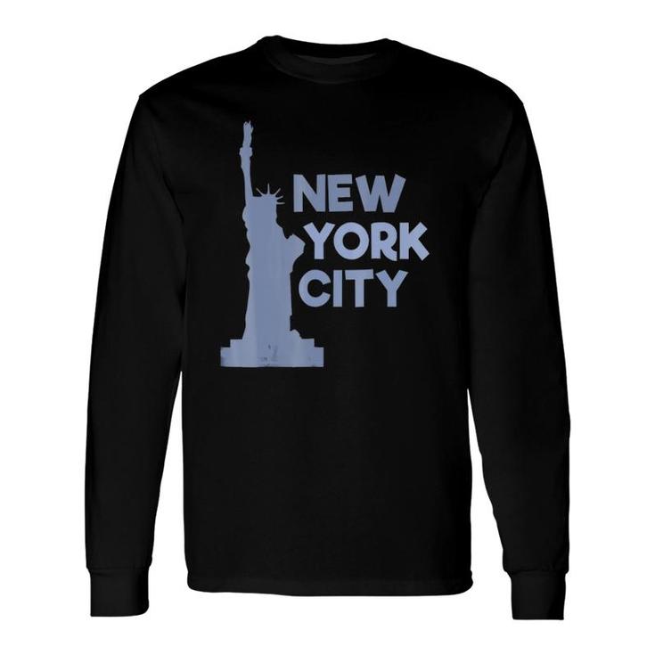 New York City Iconic Statue Of Liberty Souvenir Long Sleeve T-Shirt T-Shirt