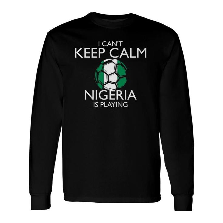 Nigeria Football Jersey 2021 Nigerian Soccer Long Sleeve T-Shirt T-Shirt