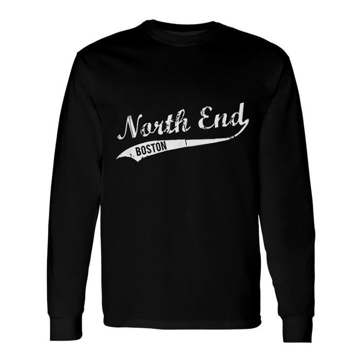 North End Boston Long Sleeve T-Shirt