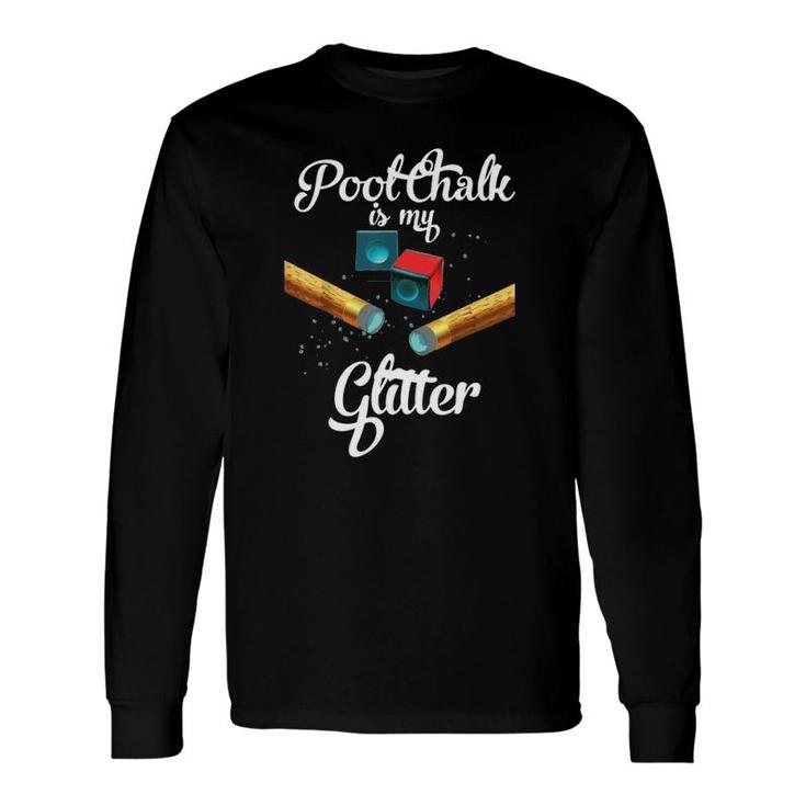 Novelty Pocket Billiards Fan Long Sleeve T-Shirt T-Shirt