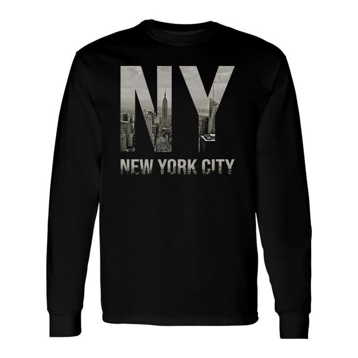 Nycskylines New York City That Never Sleeps Tee Long Sleeve T-Shirt T-Shirt