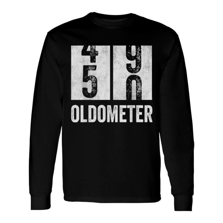 Oldometer 4950 50Th Birthday Long Sleeve T-Shirt T-Shirt
