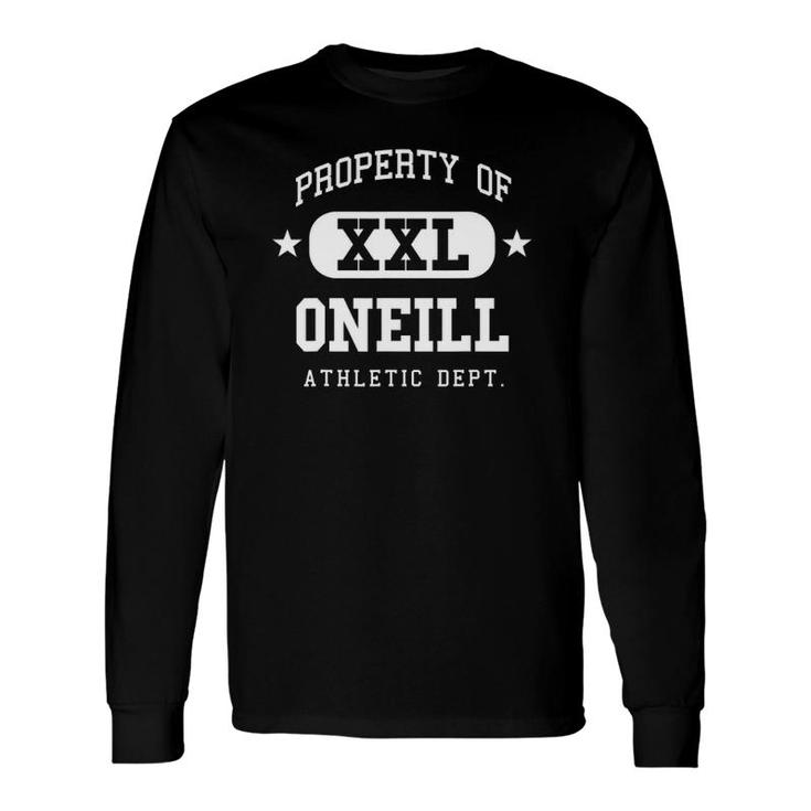 Oneill Name Vintage Retro Graphic Long Sleeve T-Shirt