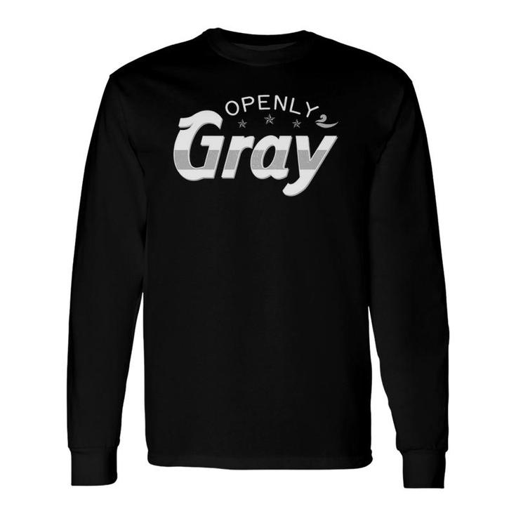 Openly Gray Old Aging Grandparents Hair Idea Long Sleeve T-Shirt T-Shirt