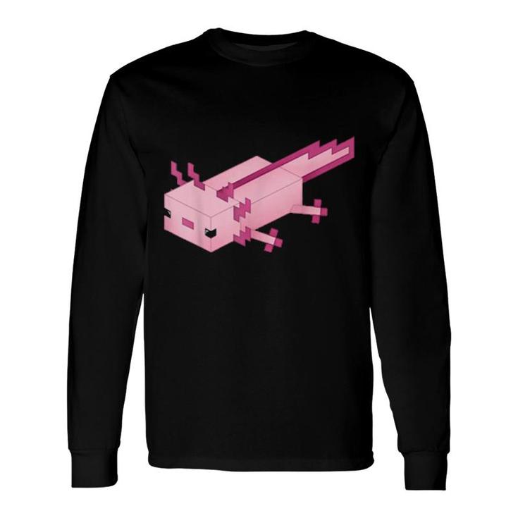 Original Minecrafts Axolotl Long Sleeve T-Shirt T-Shirt