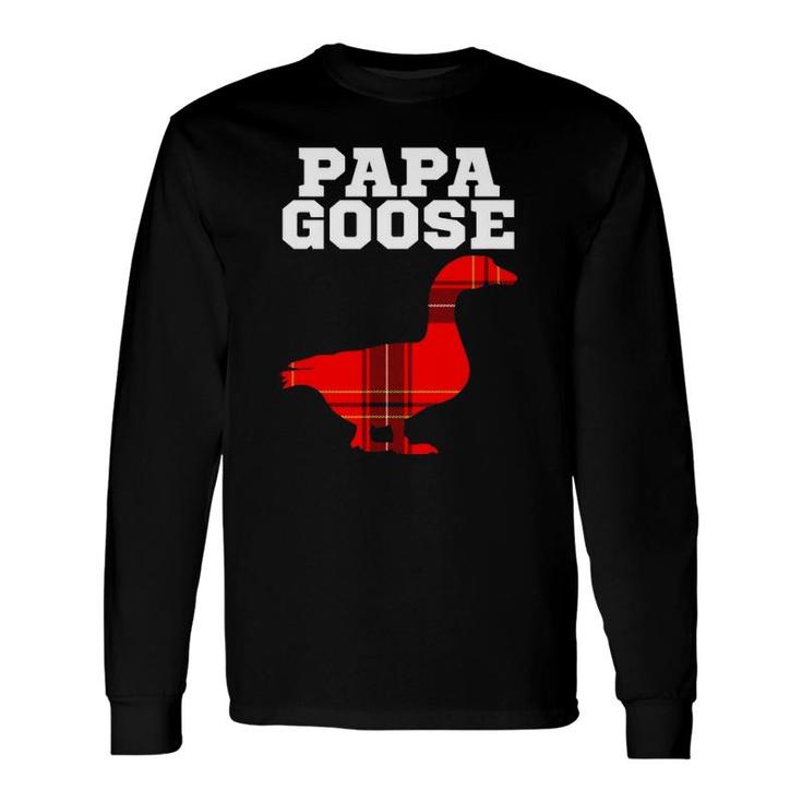 Papa Goose Papa Goose Father's Day Animal Long Sleeve T-Shirt T-Shirt