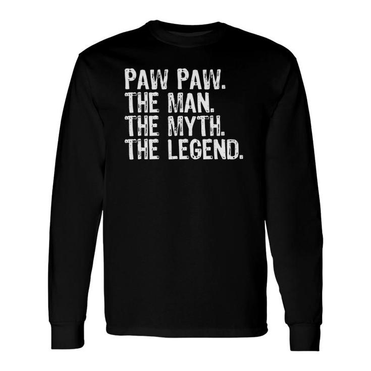 Pawpaw The Man The Myth The Legend Paw-Paw Christmas Long Sleeve T-Shirt T-Shirt