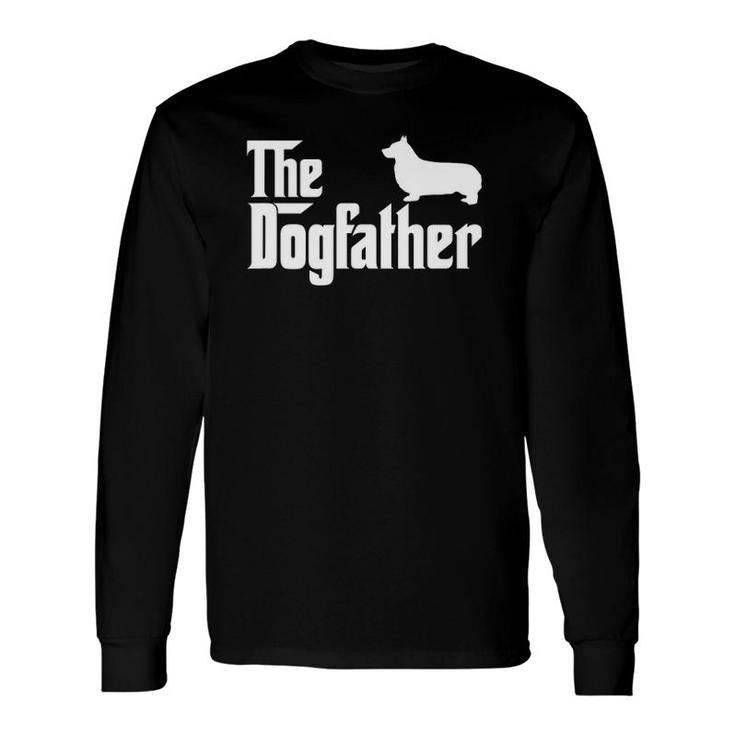 Pembroke Welsh Corgi The Dogfather Long Sleeve T-Shirt T-Shirt