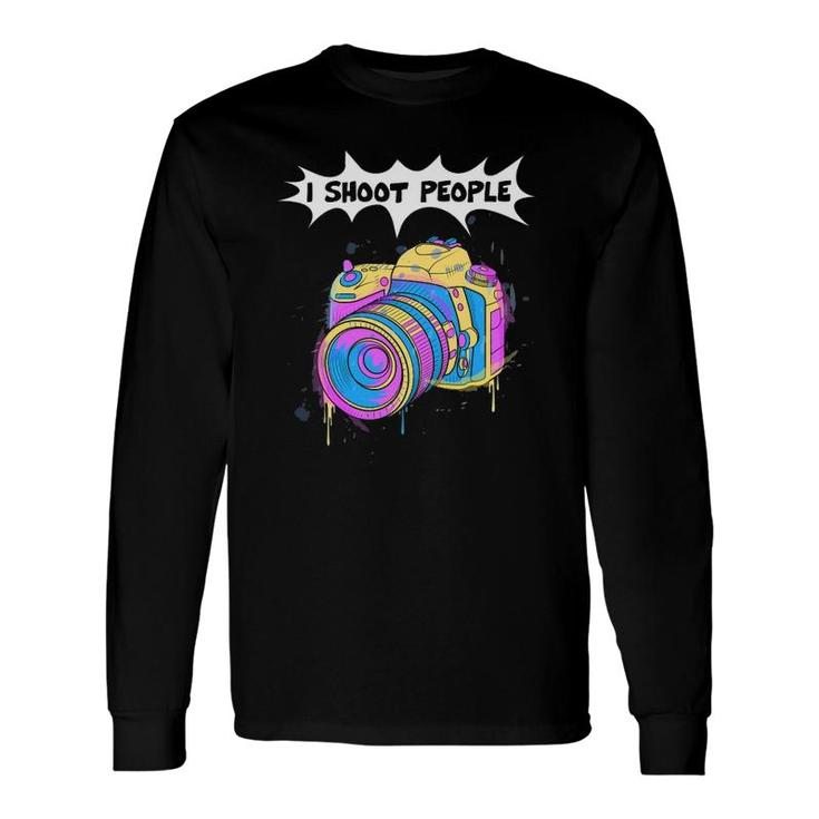 Photography Day Cameraman Camera Photographer Long Sleeve T-Shirt T-Shirt