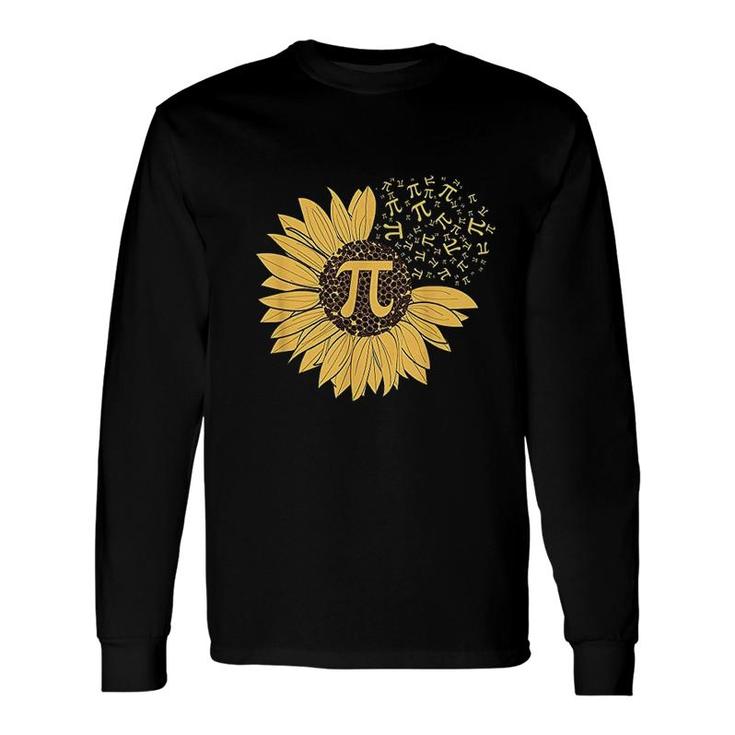 Pi Day Sunflower Long Sleeve T-Shirt T-Shirt