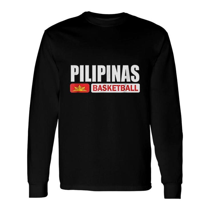 Pilipinas Basketball Philippines Long Sleeve T-Shirt T-Shirt