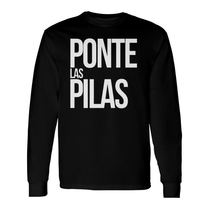 Ponte Las Pilas Spanish Long Sleeve T-Shirt