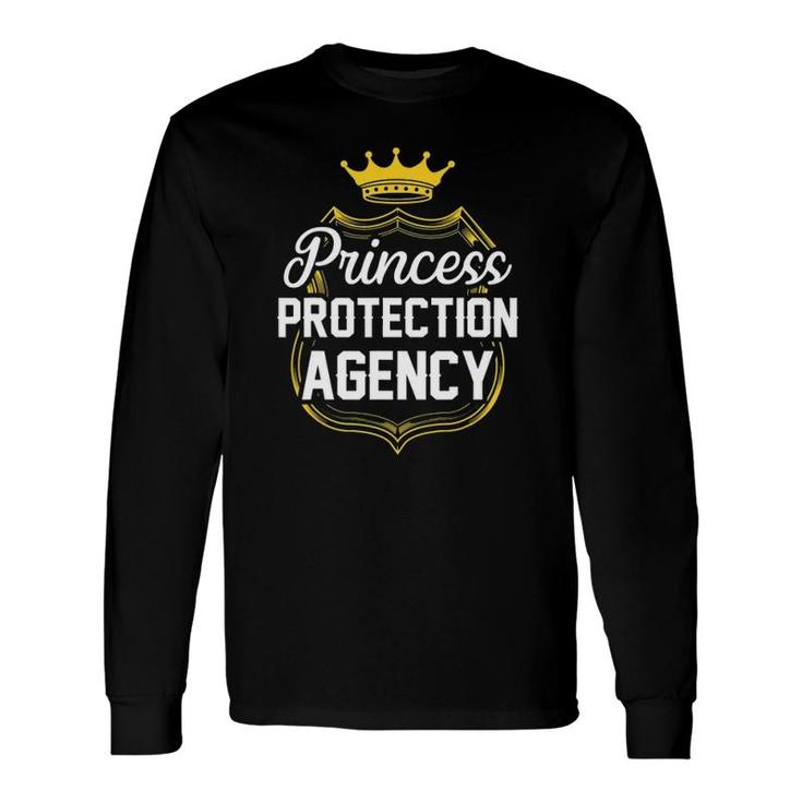 Princess Protection Agency Tiara Badge Father's Day Long Sleeve T-Shirt T-Shirt