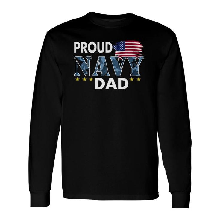 Proud Dad Of A Navy Sailor Long Sleeve T-Shirt T-Shirt