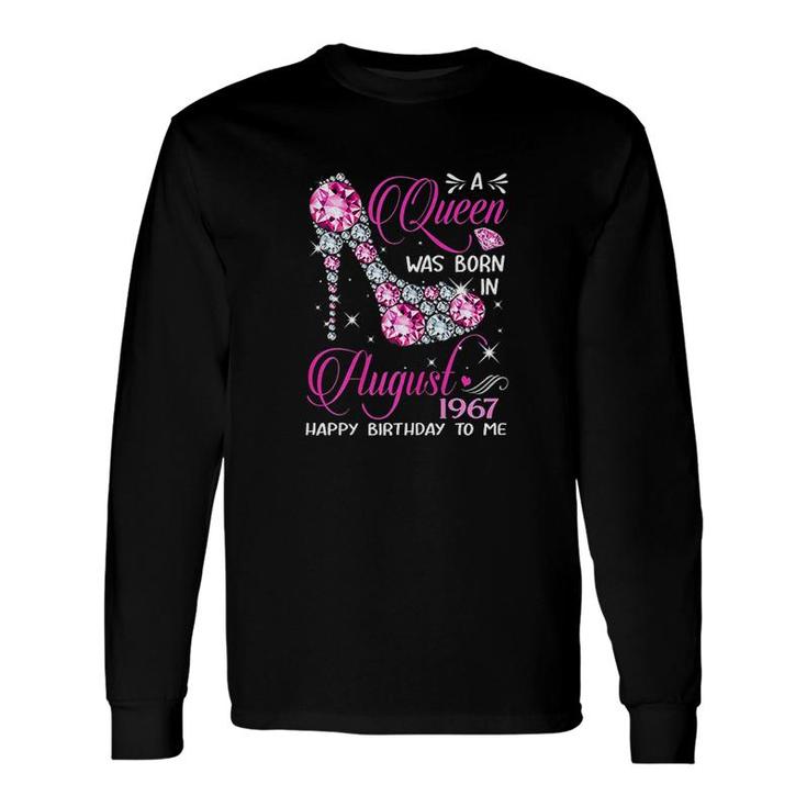 Queens Are Born In August Long Sleeve T-Shirt T-Shirt