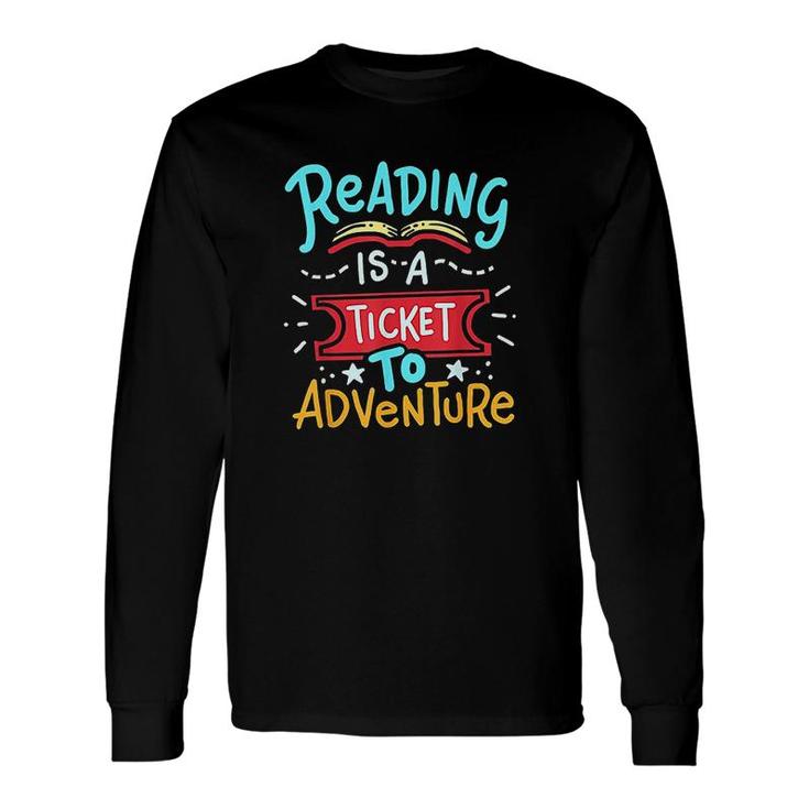 Reading Adventure Library Student Teacher Book V2 Long Sleeve T-Shirt