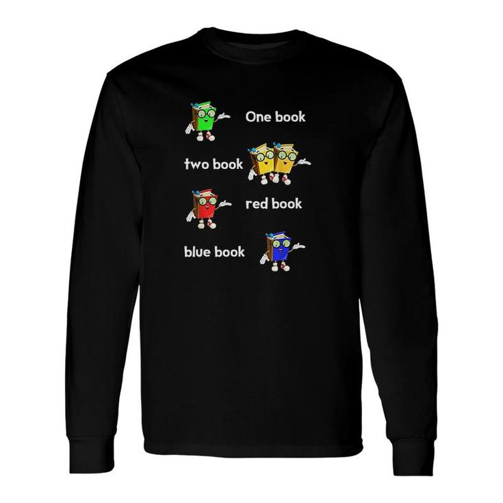 Reading Read Across The Us One Book Two Book Long Sleeve T-Shirt