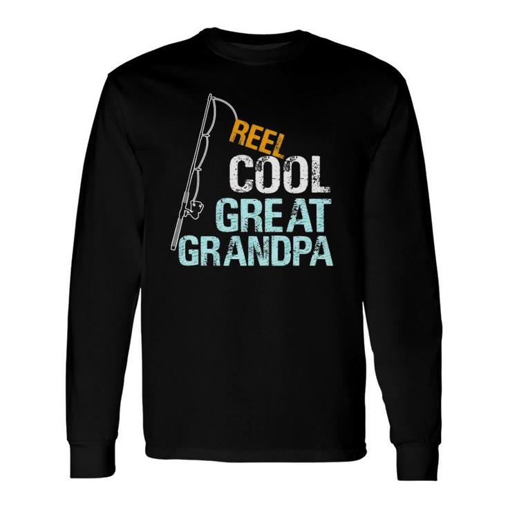 Reel Cool Great Grandpa From Granddaughter Grandson Long Sleeve T-Shirt T-Shirt