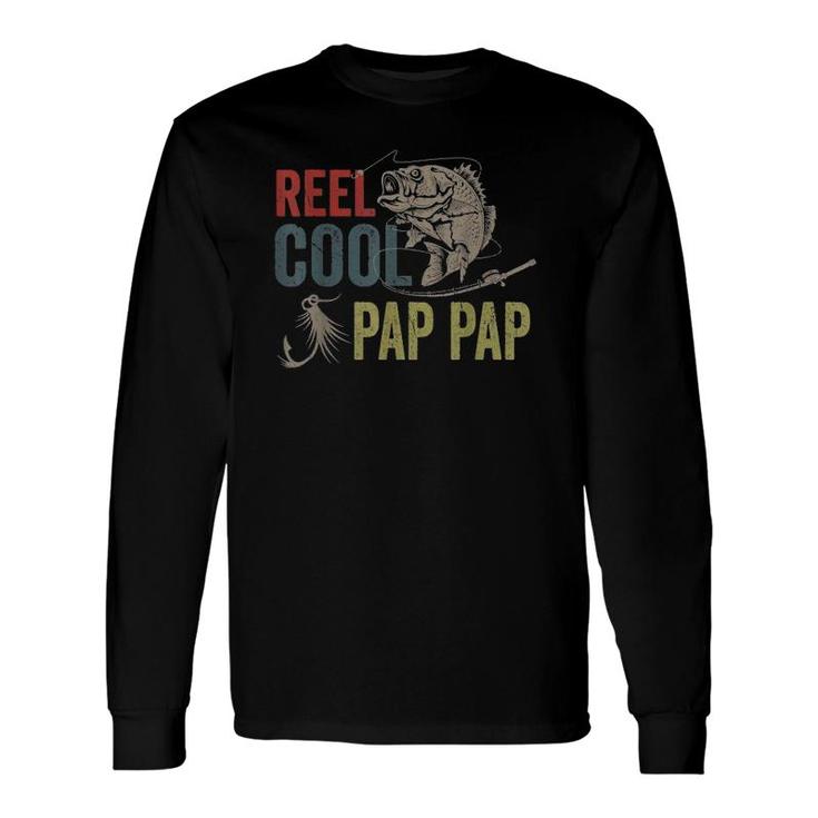 Reel Cool Pap Pap Fishing Father's Day Long Sleeve T-Shirt T-Shirt