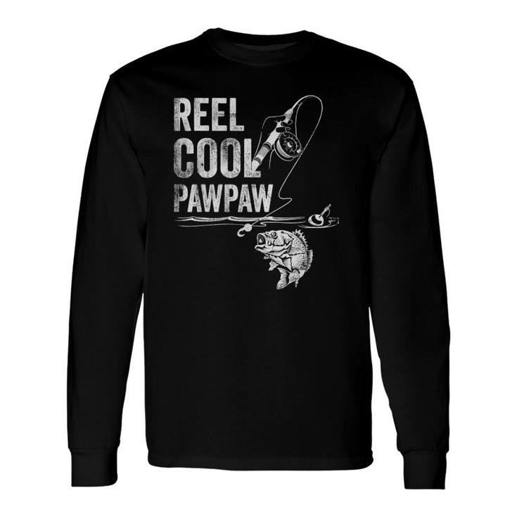 Reel Cool Pawpaw Fish Fishing Father's Day Long Sleeve T-Shirt T-Shirt