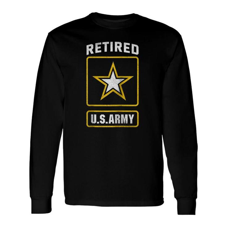 Retired Us Army Veteran For Veteran Day Raglan Baseball Tee Long Sleeve T-Shirt T-Shirt