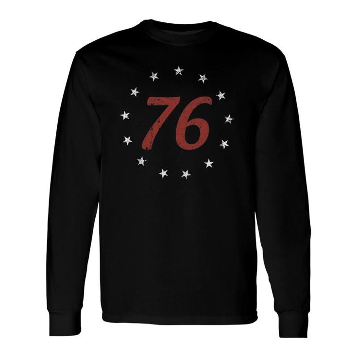 Retro 4Th Of July Independence Day The Spirit 76 Ver2 Long Sleeve T-Shirt T-Shirt