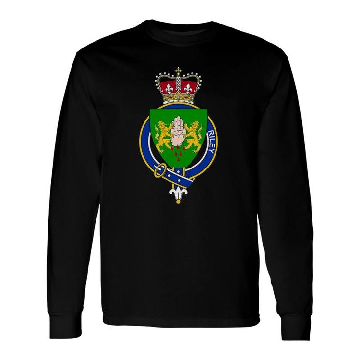 Riley Coat Of Arms Crest Long Sleeve T-Shirt T-Shirt