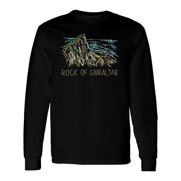 Rock Of Gibraltar Long Sleeve T-Shirt T-Shirt