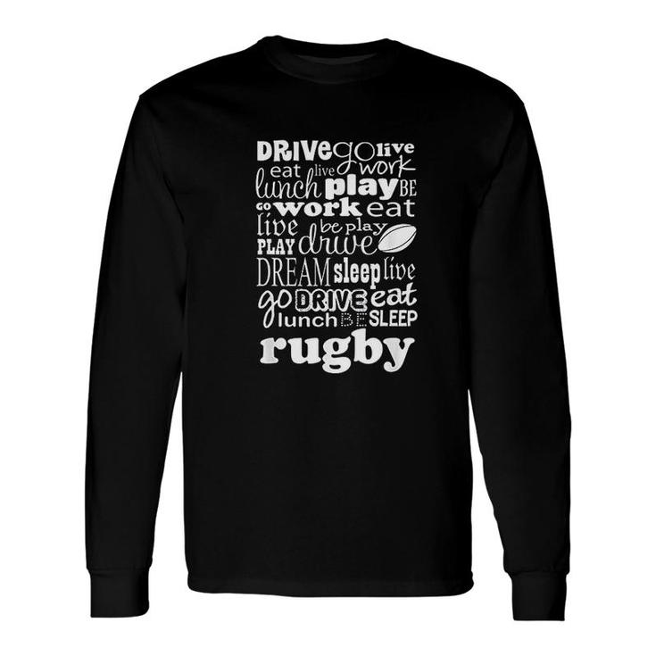 Rugby Sports For Player Or Coach Long Sleeve T-Shirt T-Shirt