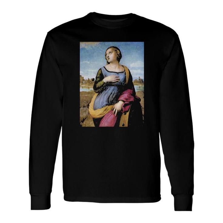 Saint Catherine Of Alexandria 1507 Long Sleeve T-Shirt T-Shirt