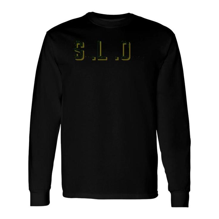 San Luis Obispo Slo College Souvenir Long Sleeve T-Shirt T-Shirt