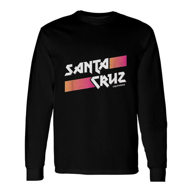 Santa Cruz California Graphic Long Sleeve T-Shirt