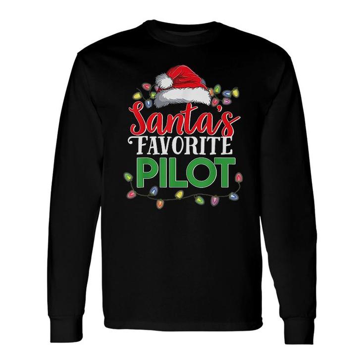 Santas Favorite Pilot Long Sleeve T-Shirt T-Shirt