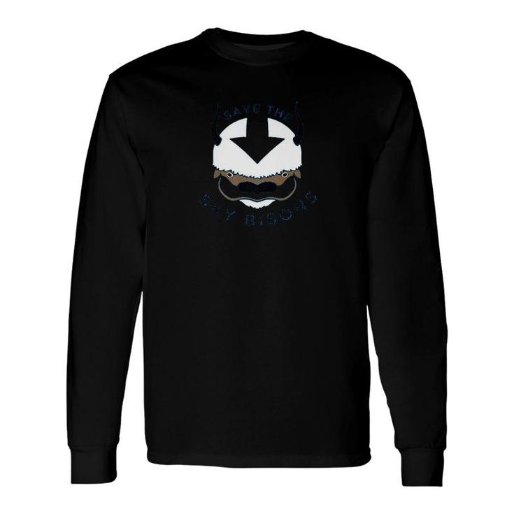 Save The Sky Bisons With Sky Bison Head Long Sleeve T-Shirt