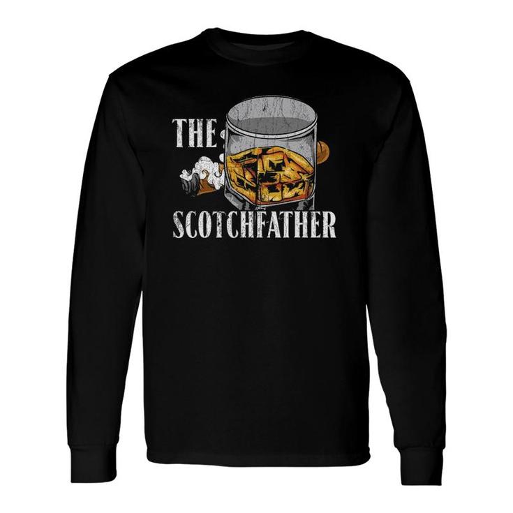 The Scotchfather Malt Whiskey Long Sleeve T-Shirt