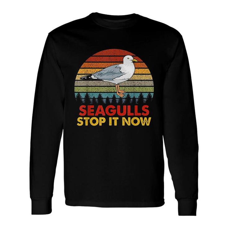 Unique Vintage Retro Style Seagulls Bird Lover Stop It Now T-Shirt Unique Vintage Retro Style Seagulls Bird Lover Stop It Now T-Shirt