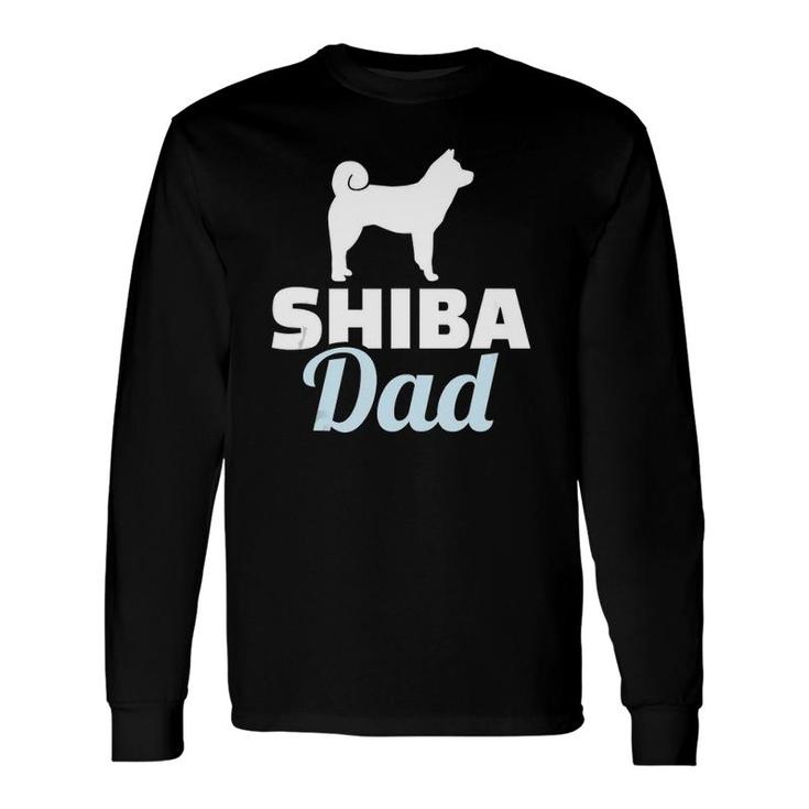 Shiba Dad Japanese Shiba Inu Long Sleeve T-Shirt T-Shirt