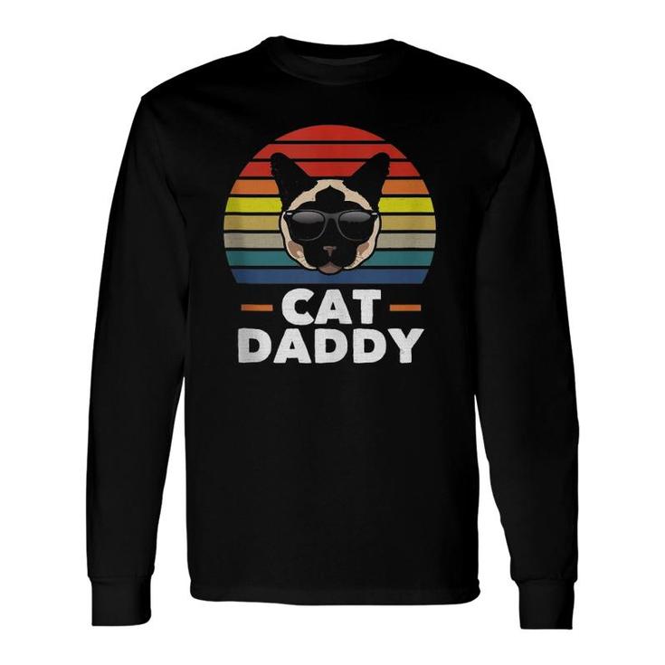 Siamese Cat Daddy Cat Dad Lover Long Sleeve T-Shirt T-Shirt
