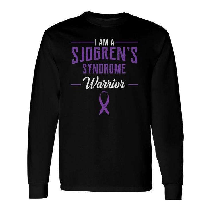 Sjogren's Syndrome Sicca Awareness Warrior Purple Idea Long Sleeve T-Shirt T-Shirt