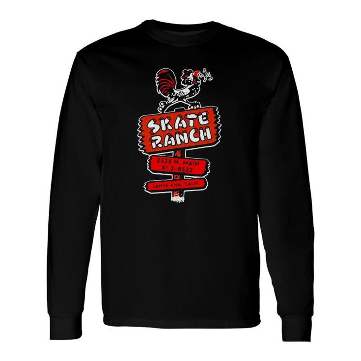 Skate Ranch Santa Ana Ca Vintage Roller Rink Long Sleeve T-Shirt T-Shirt