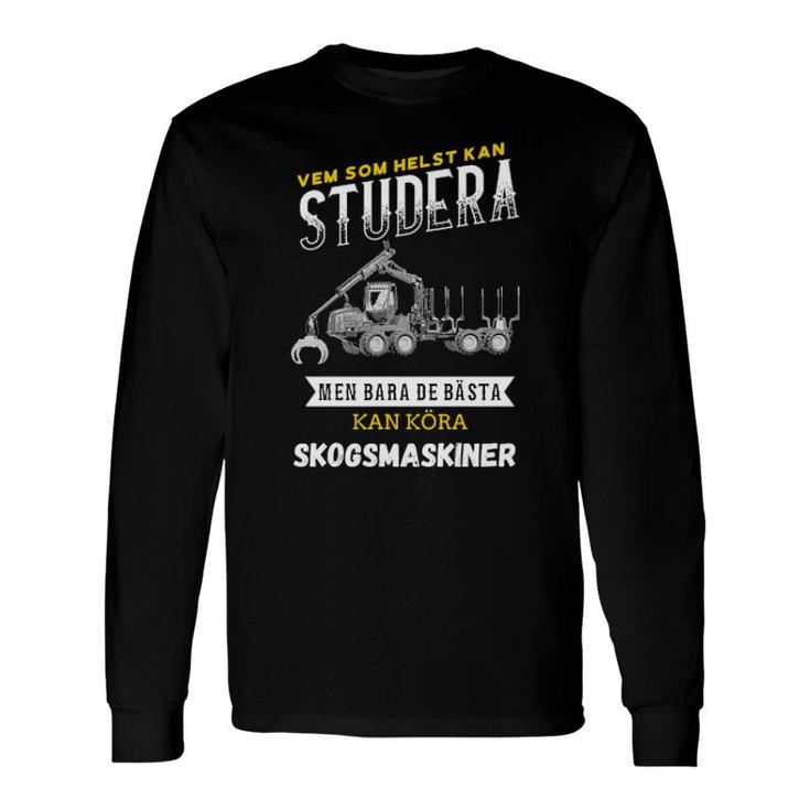 Skogsmaskiner Sa1 Long Sleeve T-Shirt