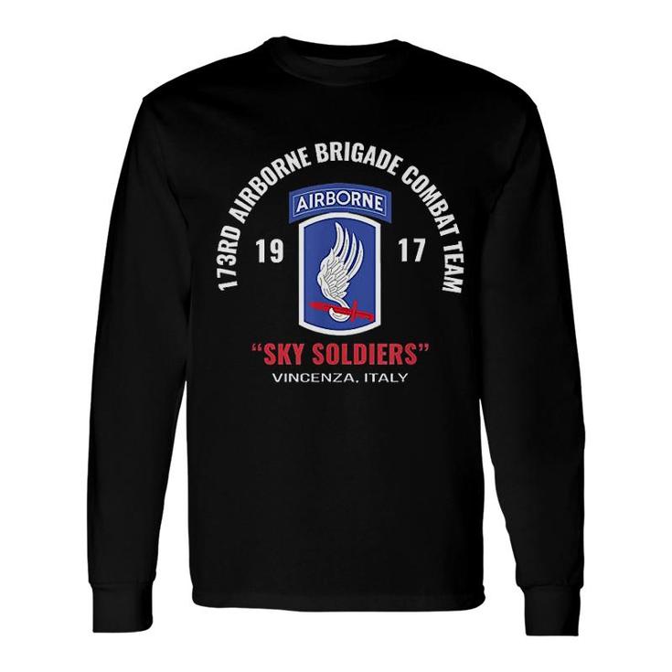 Sky Soldiers 173rd Airborne Combat Team Long Sleeve T-Shirt T-Shirt