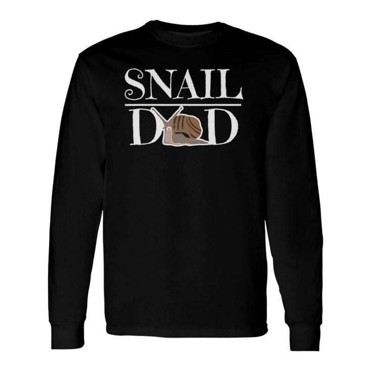 Snail Dad Slug Clothes Boys Outfit Snail Long Sleeve T-Shirt T-Shirt